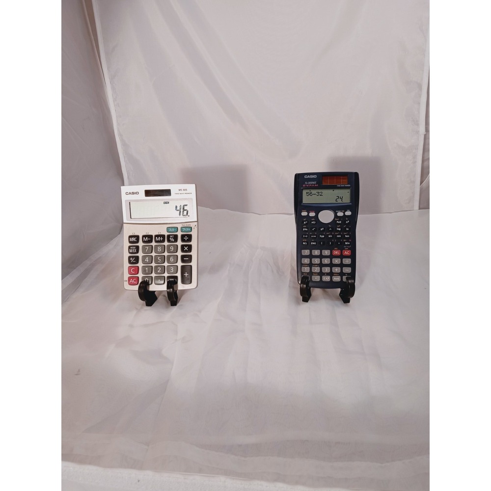 Casio‎ MS-80B  & Casio FX-300MS Scientific Calculator